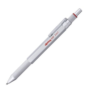 rOtring 600 MultiPen Üç Fonksiyonlu Kalem Krom 2164109