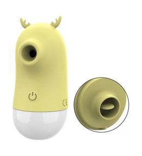 OdinsShop USB Şarjlı 5 Emme ve Dil Uyarım Fonksiyonlu Teknolojik Vibratör