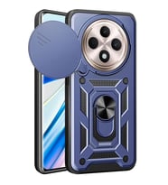 Xiaomi Redmi 14c Kılıf Pars Lens Yüzüklü Silikon - Lacivert