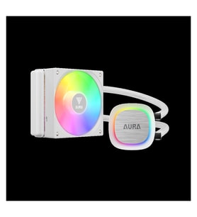 Northcity GAMDIAS AURA GL120 V2 WH White Edition 120mm ARGB 1 Fanlı CPU Sıvı Soğutma