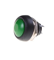 PBS33B 12mm Yuvarlak Push Buton Yeşil IC-184