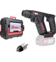 Kress Kuc50.91 20Volt Kömürsüz 1.7J Profesyonel Sds-Plus Pnömatik Şarjlı Matkap + 10Mm Mandren (Akü (Çok Renkli)
