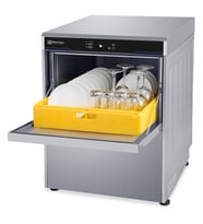 Electrolux Professional Tezgahaltı Bulaşık Makinesi, Çift Cidarlı, Tesisat Basınçlı Boylerli, Drenaj Pompalı, Parlatıcı Ve Deterjan Dispenserli, 400v/3n/50hz - Termal Etiket Uyumlu EUC40GTL