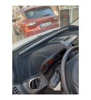 2012-2020 Modellerine Uygun Fiat Fiorino Torpido Koruma Halısı Siyah Kenar Renk Siyah