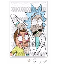 Rick and Morthy LooooooooooK Puzzle 240 Parça Yapboz
