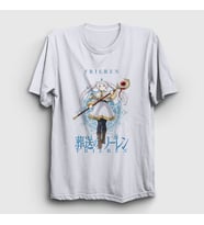 Presmono Unisex Beyaz Mage Anime Manga Frieren T-Shirt 533030tt