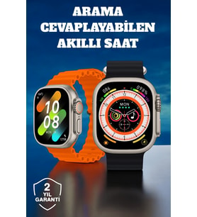 Kablosuz Şarjlı, Çağrı Müzik Sağlayan Akıllı Saat