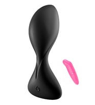 Satisfyer Trendsetter Black App Kontrollü Güçlü Titreşimli  Plug Vibratör+Vibratör