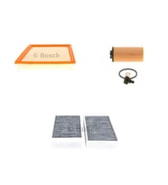 Bosch Filtre Bakım Seti BMW 1 SERİSİ F40 116 d Dizel 2019+ Hava + Yağ F. + Polen Filtre Bosch