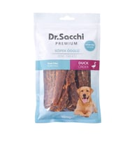 Dr.Sacchi Premium Ördekli Fileto Tahılsız Köpek Ödülü 100 Gr (Krem)