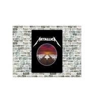 Metallica Master Of Puppets Ahşap Tablo