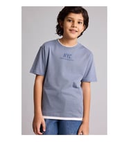 Defacto Regular Fit Gri Erkek Çocuk T-Shirt G7150A8/GR171