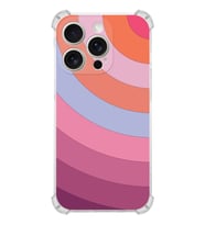 PrintiFy Apple iPhone 15 Pro Max (Kamera Korumalı) Uyumlu Köşe Korumalı Renk Cümbüşü F Kılıf