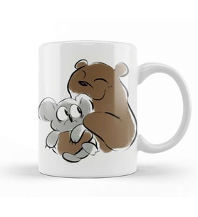 Nom Nom We Bare Bears 09 Kupa Bardak Porselen