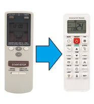 Fujitsu- General AR-AB8 AR-AB10 AR-DB5 Klima Kumandası