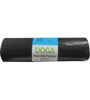 Ecoplast Jumbo Boy Siyah Çöp Torbası Poşeti - 300 Gr. - 90 Litre - 80 x 110 Cm / 10 Adetlik Rulo