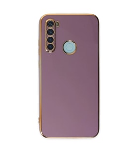 Xiaomi Redmi Note 8 Kılıf Volet Silikon - Mor