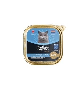 Reflex Plus Pate Ringa Ve Morina Balıklı Kedi Konservesi 85 GR