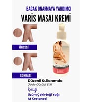 Var.is Bölgesi Için Bacak Onarmaya Yardımcı Ve Besleyici Varison Masaj Kremi 100 ml