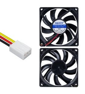 Ayt Powermaster IC-216 3 Pin Kablolu 80X80X15 Mm 24 Volt Fırçasız DC Kasa Fanı Soğutucu Fan 8x8x1.5 cm
