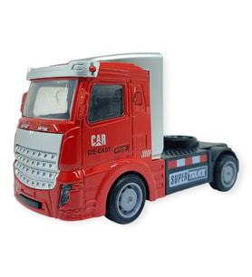 Çekbırak Metal Tır Kafası 12 cm - Kırmızı