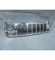Jeep Cherokee Liberty 06/07 Ön Panjur Ni·kelajlı (İ·ç Petekleri· Si·yah) (Tyg)