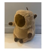Kapibara Peluş Oyuncak Figür Yüksek Kalite Capybara Sevimli Kapibara Yumuşak Yastık Uyku Arkadaşı (Kahverengi)