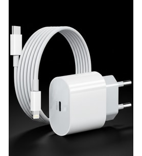 iPhone 14 13 12 11 Uyumlu 20W Hızlı Şarj Adaptörü Lightning Kablo Seti