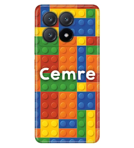 Xiaomi Poco C61 C65 13C 12C X3 X4 X5 X6 X7 X8 F8 Ultra Pro Max 4G 5G Kılıf İsim Yazılı Kişiye Özel - Model-13 (Çok Renkli)