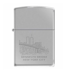 Zippo Brooklyn Bridge New York Çakmak - 49007-00063-MODEL16