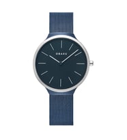 Obaku Denmark V240LXHLML Quartz Hasır Lacivert Safir Cam 32 mm Kadın Kol Saati