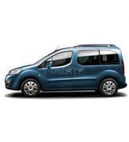 Peugeot Partner Uyumlu Tepee Krom Cam Çıtası 2 Parça 2008-2018