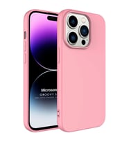 Microsonic Apple iPhone 14 Pro Max Kılıf Groovy Soft Rose Gold