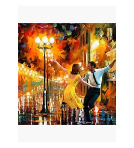 La La Land Tablo Ahşap Poster Dekoratif