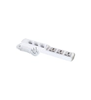 F301B – 3+3 Universal Grup Priz 3 Metre  Orta Mesafe ve Etkili Kullanım (Beyaz)