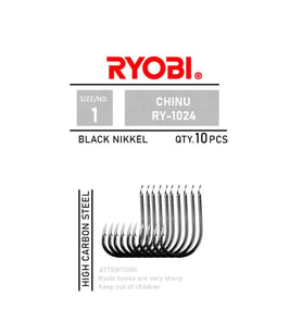 Ryobi Chinu RY-1024 Black Nickel Olta İğnesi No:4
