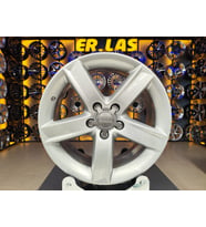 4 Adet AUDİ ORIJINAL 7*17 5*112 ET37 57.1 SILVER JANT REVİZE EDİLMİŞ (Takım)
