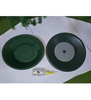 Turbo x pan 1 adet - 1 adet pan üstü elek - 1 adet vakum pompası
