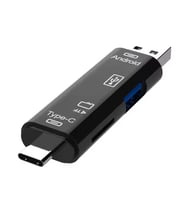 ZR824 Type-C 3 İn 1 Otg Smart Card Reader