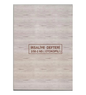 DİLMAN İRSALİYE DEFTERİ 2/50-  2NS OTOKOPİLİ