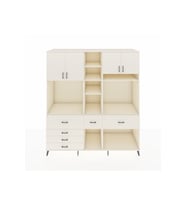 Kronos Dolap 11 Raflı 6 Çekmeceli 4 Kapaklı 220x59x243 Aytaşı-Aytaşı/Aytaşı