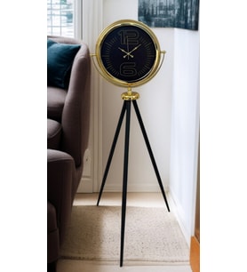 Prime Gold Şık Tripod Ayaklı Saat (Standart)