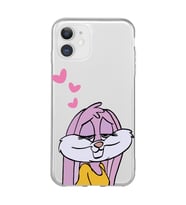 Iphone 11 Uyumlu Lola Bunny Tasarımlı Şeffaf Telefon Kılıfı