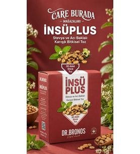 Dr. Bronos - İNSÜPLUS 30'lu Stick Çay (Stevya ve Acı Baklalı)