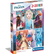 Clementoni 24759 Yapboz Disney Frozen 2, 2x20 Parça