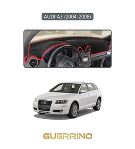 AUDI A3 (2004-2008)TORPİDO KORUMA HALISI GRİ KENAR