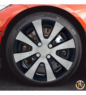 Chevrolet Suburban 15 İnç Jant Kapağı (Takım) Siyah Gri C101