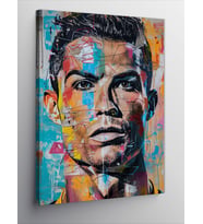 Kanvas Tablo Cristiano Ronaldo Futbolcu