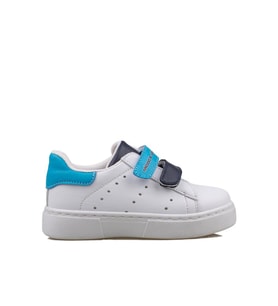 Trend Adımlar Mavi Erkek Çocuk Mevsimlik Cırtlı Sneaker