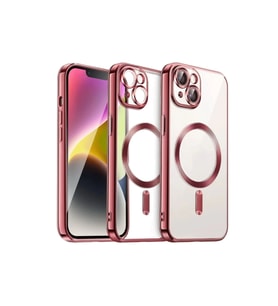 Apple İphone 15 Kılıf Kross Magneticsafe Kapak - Kırmızı